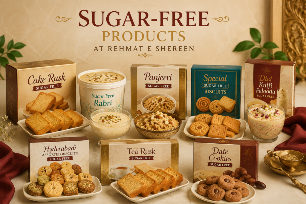 Sugar-Free Products at Rehmat e Shereen
